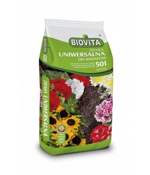 Ziemia uniwersalna do kwiatów BIOVITA Ziemia uniwersalna do kwiatów BIOVITA